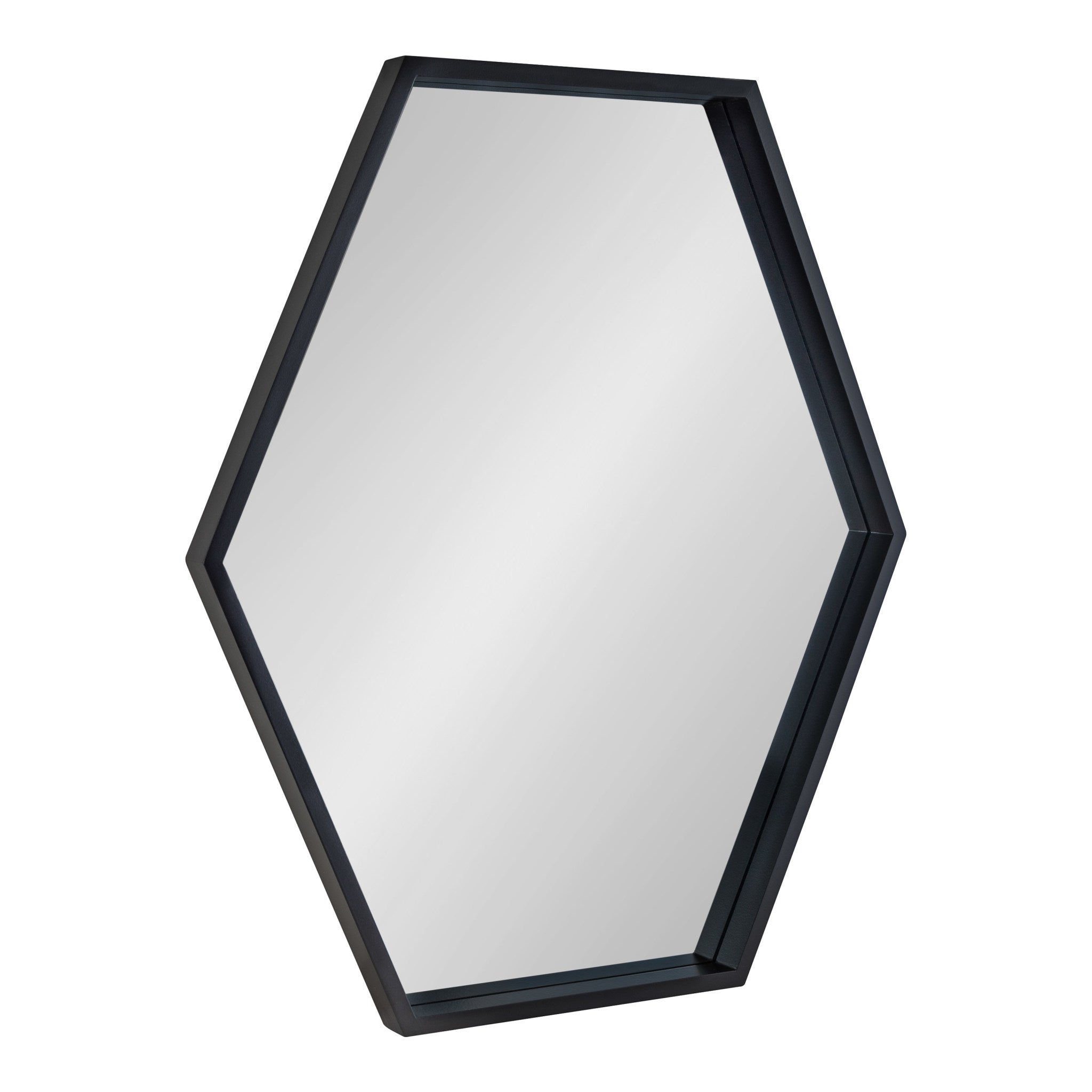 Travis Hexagon Framed Wall Mirror