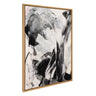 Sylvie Painted Flow IV Framed Canvas by Amy Lighthall