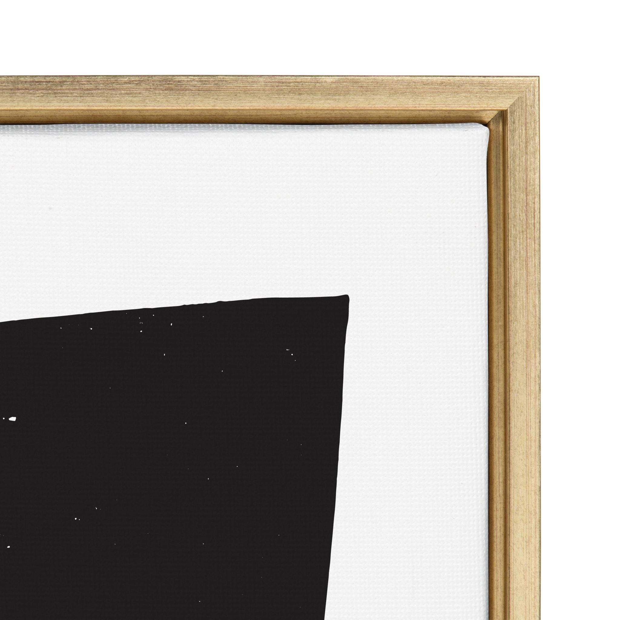 Sylvie Composed Forms Framed Canvas by Statement Goods