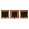 Jeran Wall Mounted Wood Chalkboards 3 Piece Set