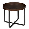 Zabel Round Metal End Table