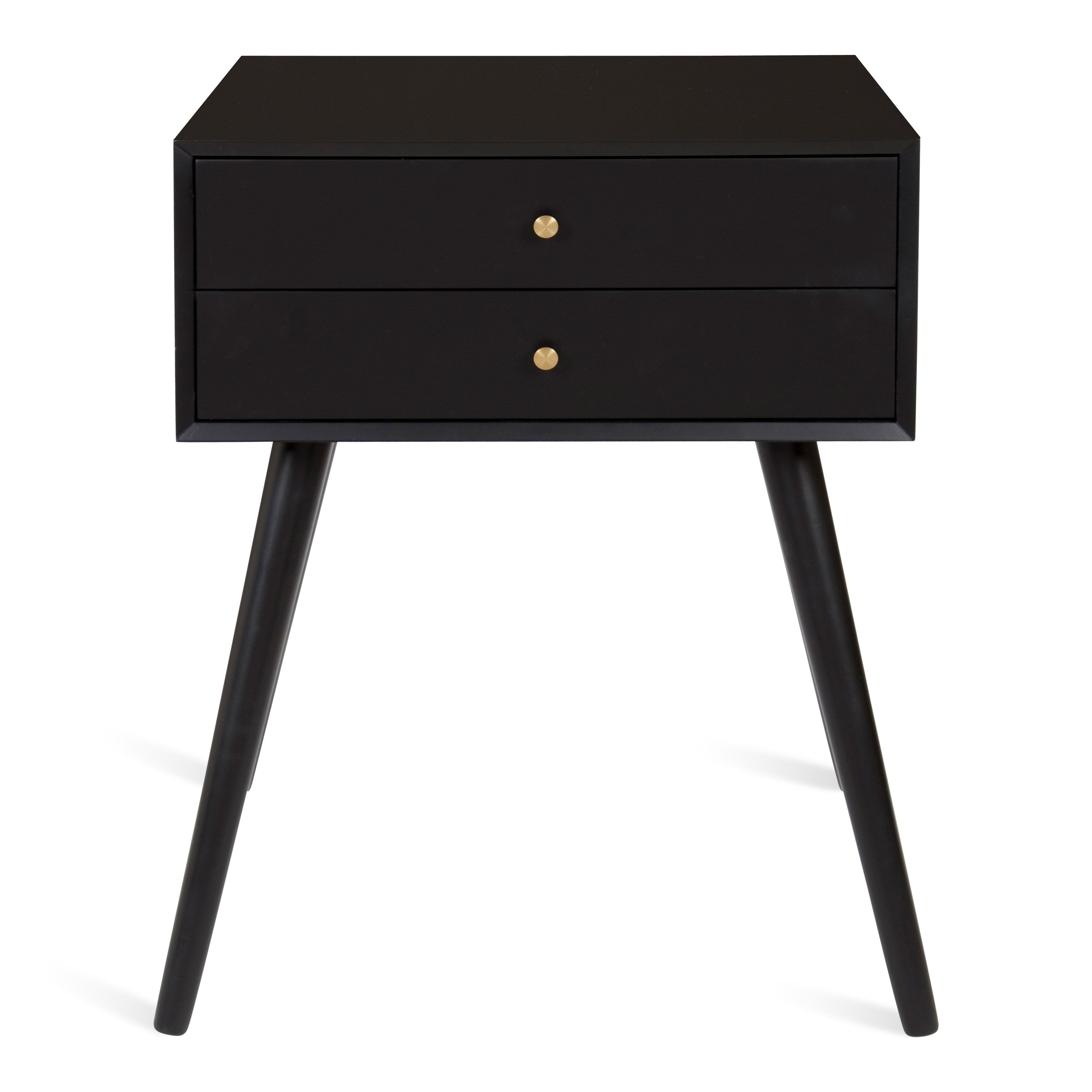 Finco Side Table with 2 Drawers