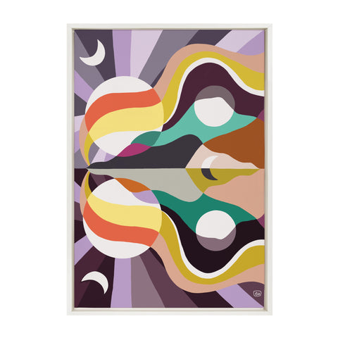 Sylvie Gato Magico Framed Canvas by Erika Wynn