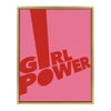 Sylvie Pink Girl Power Framed Canvas By Rocket Jack