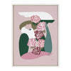 Sylvie Abstract Figure 4 Framed Canvas by Maggie Stephenson