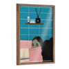 Blake Restful Rest Framed Printed Glass by Mary Joak