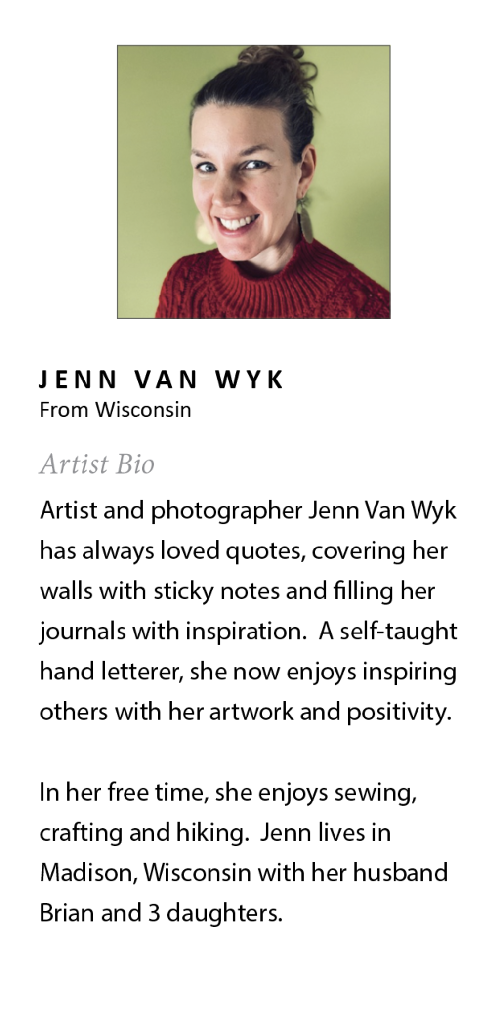 Sylvie You Were Placed Framed Canvas by Jenn Van Wyk of Jenn Pens it All