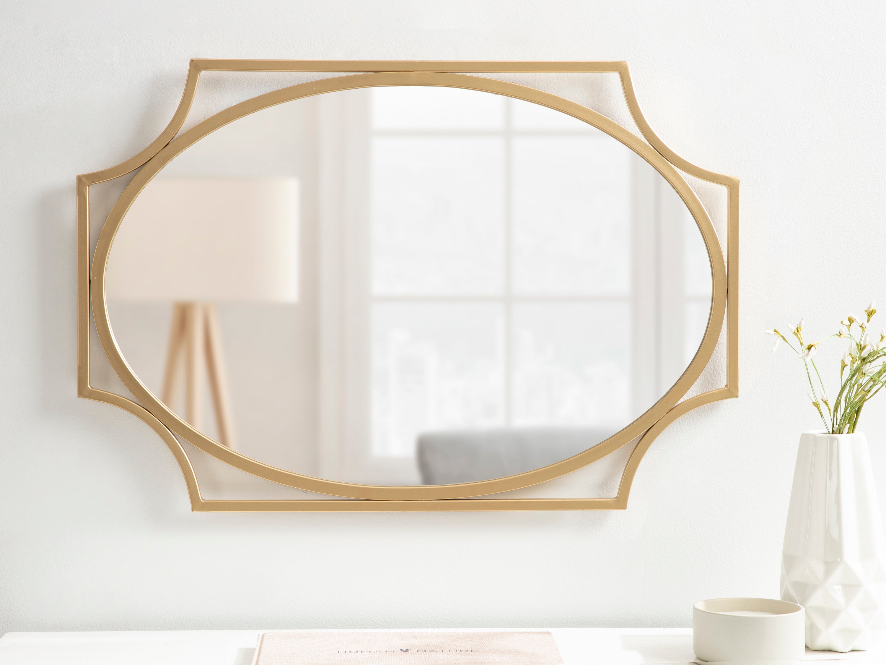Rateau Scalloped Wall Mirror