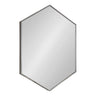 Rhodes Framed Hexagon Wall Mirror