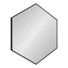 Rhodes Framed Hexagon Wall Mirror