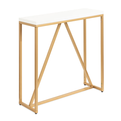 Kaya Wood and Metal Console Table