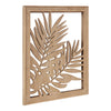 Hana Wood Leaf Art Plaque