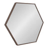 Rhodes Framed Hexagon Wall Mirror
