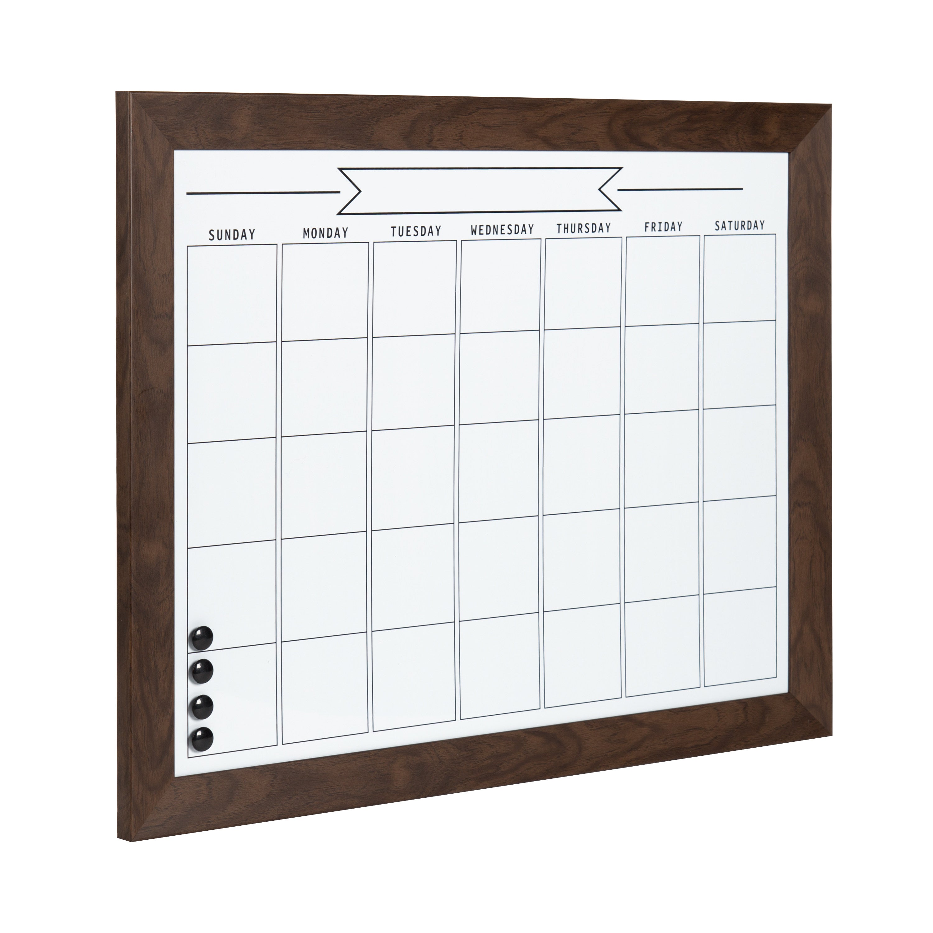 Beatrice Framed Magnetic Dry Erase Monthly Calendar