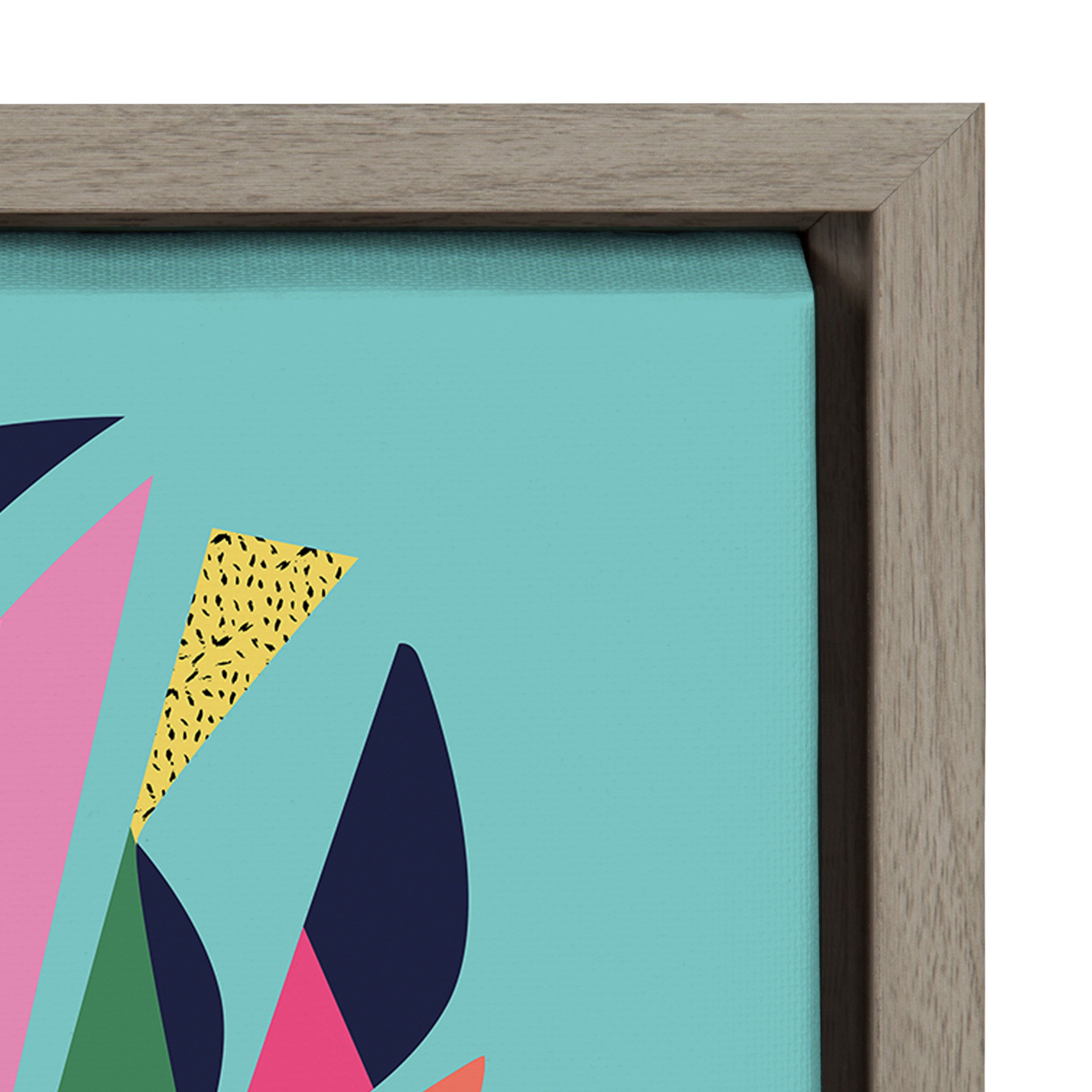 Sylvie Cockatoo Framed Canvas by Rachel Lee of My Dream Wall
