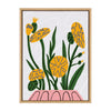 Sylvie MV Potted Plants Framed Canvas by Marcello Velho