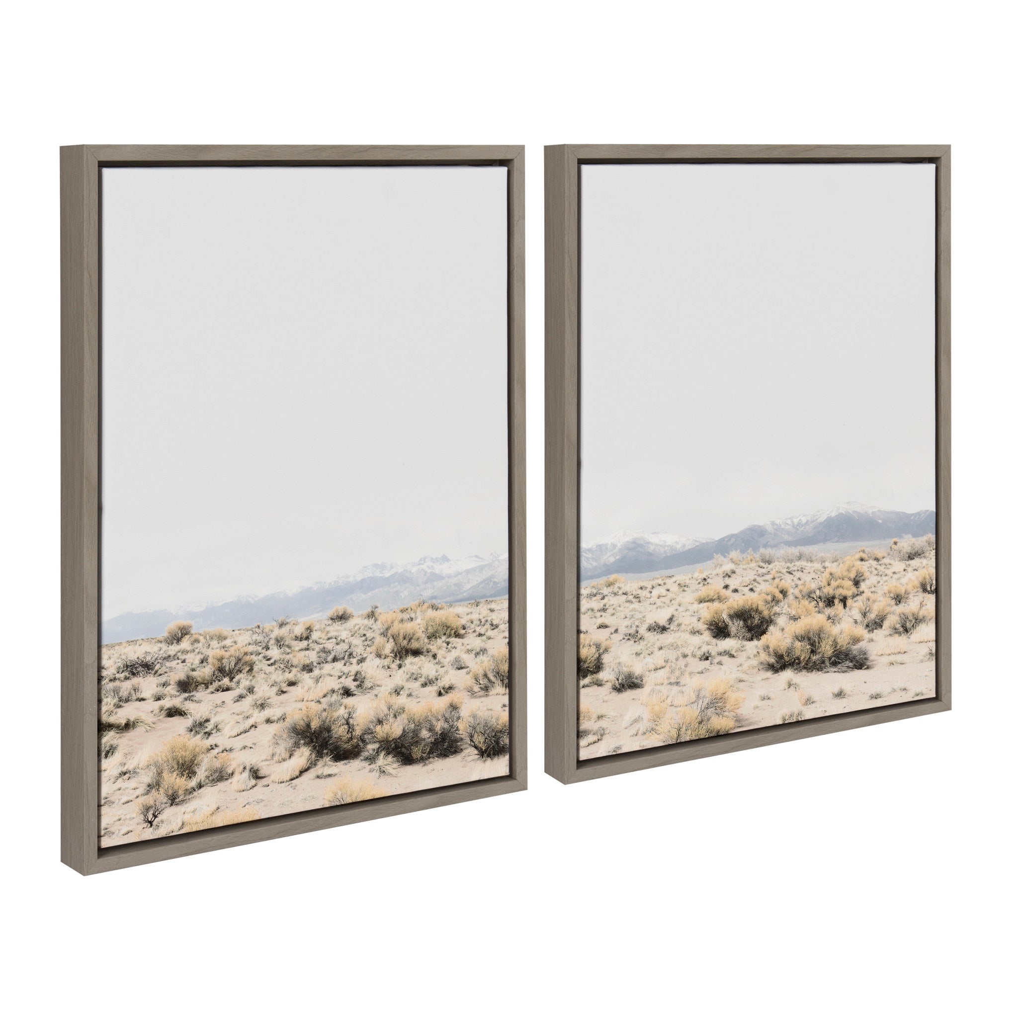 Sylvie San Luis Valley Photograph Left and Right Framed Canvas by Alicia Abla