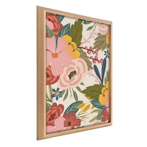 Blake Softly Framed Printed Wood by Mia Charro