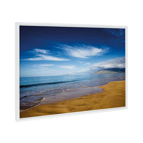 Sylvie Coastal Framed Canvas By Matthew Meyer