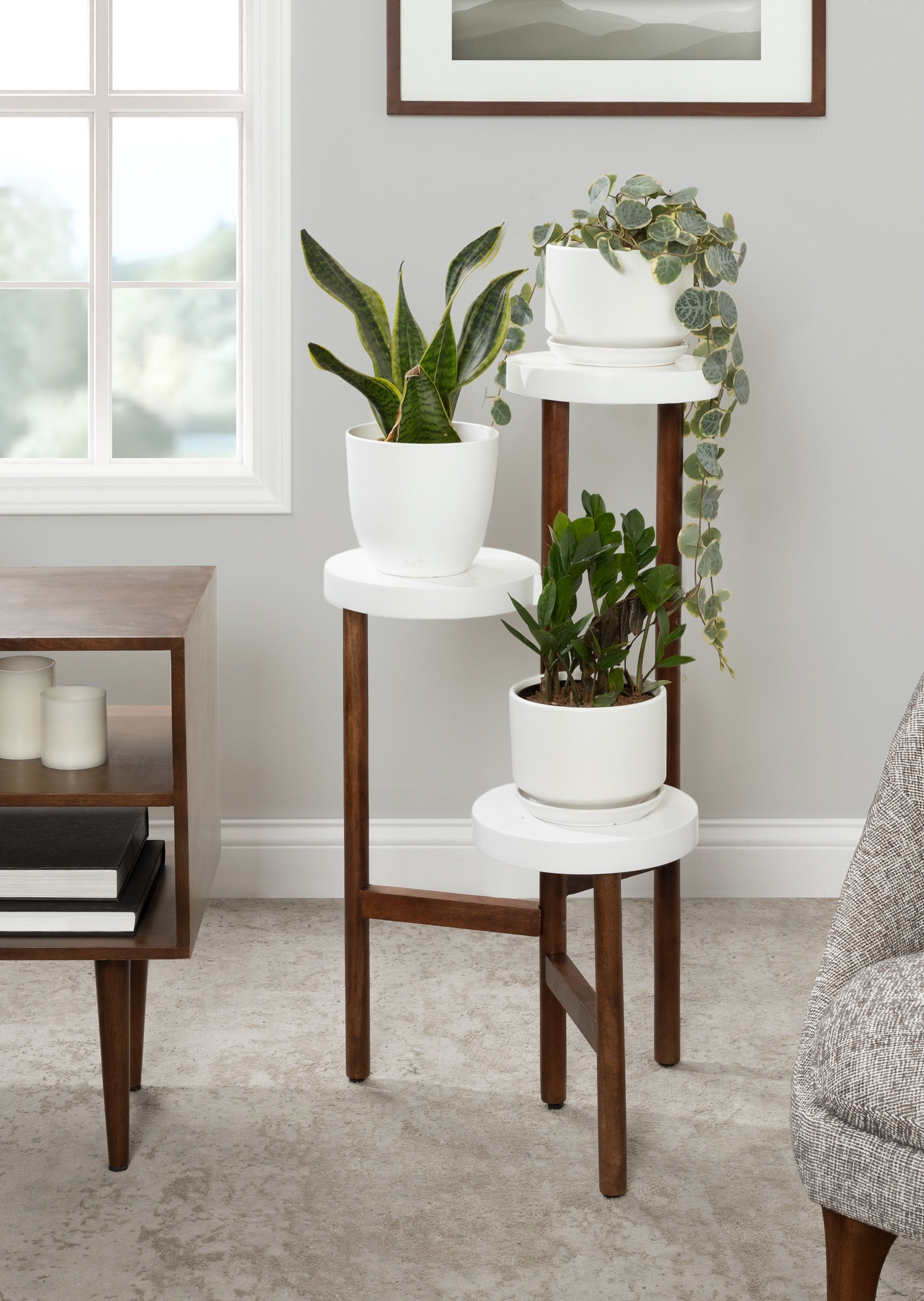 Fitley Wooden Plant Stand
