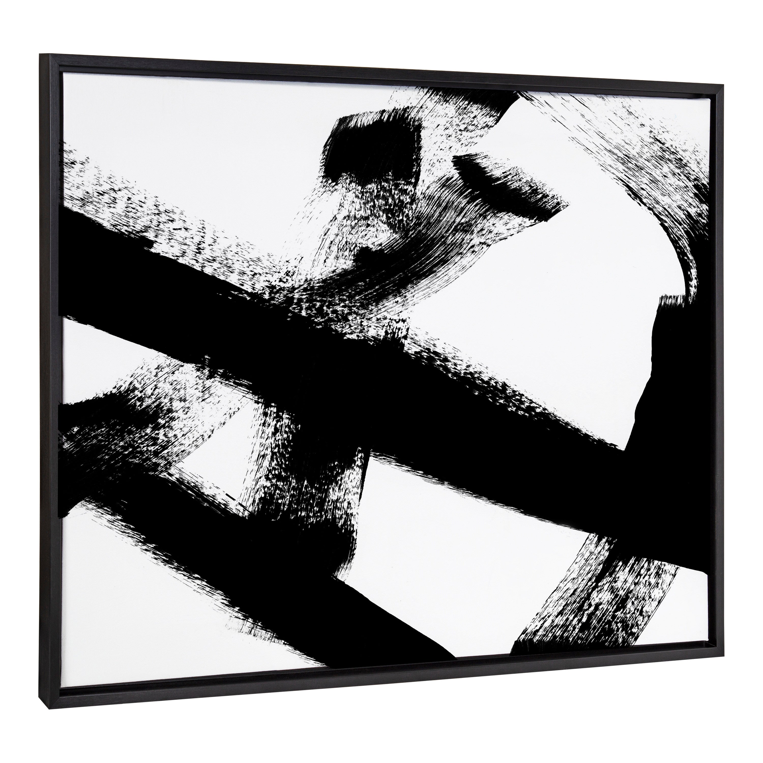 Sylvie Gesture I BW Framed Canvas by Amy Lighthall