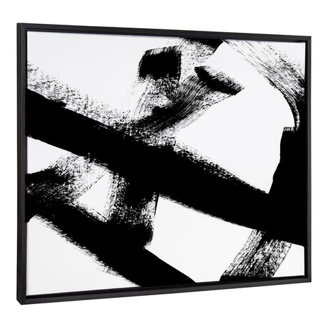 Sylvie Gesture I BW Framed Canvas by Amy Lighthall
