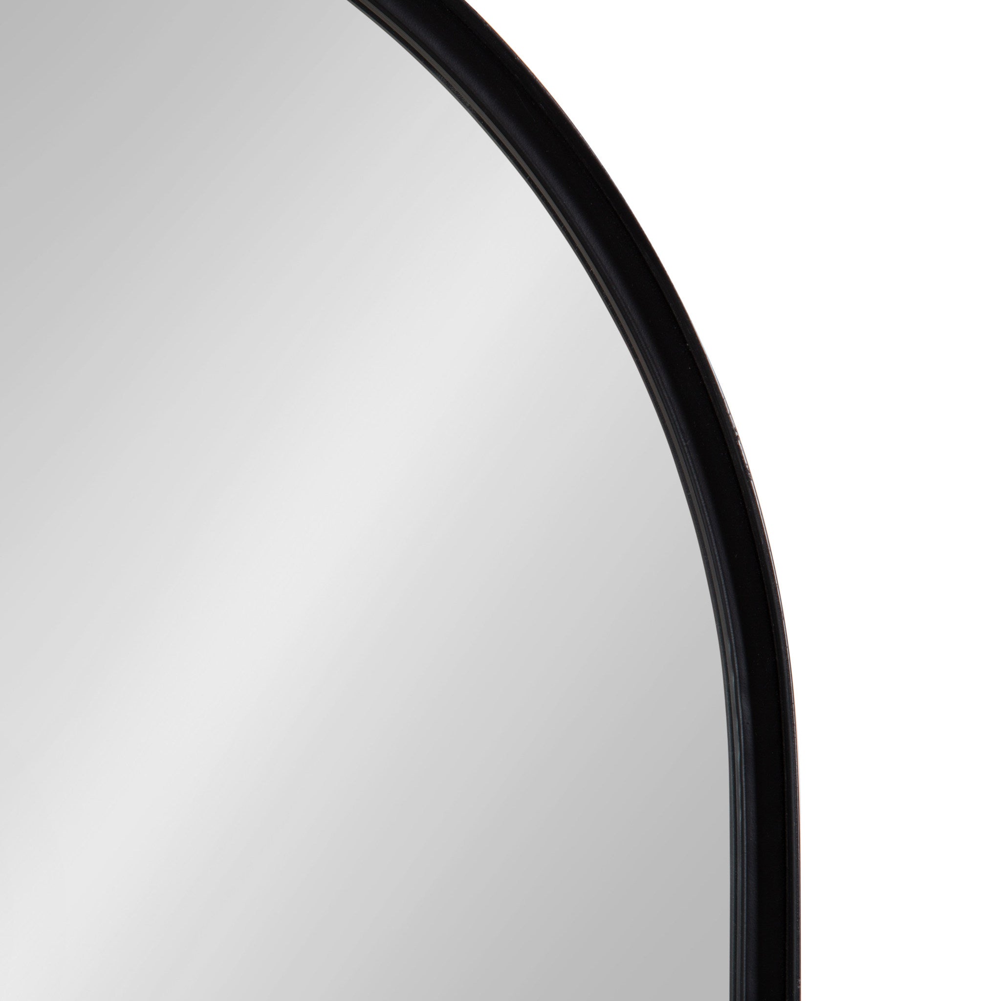 Owing Framed Arch Mirror with Shelf