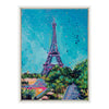 Sylvie Eiffel Tower in Summer Framed Canvas by Rachel Christopoulos