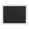 Macon Framed Magnetic Chalkboard Monthly Calendar