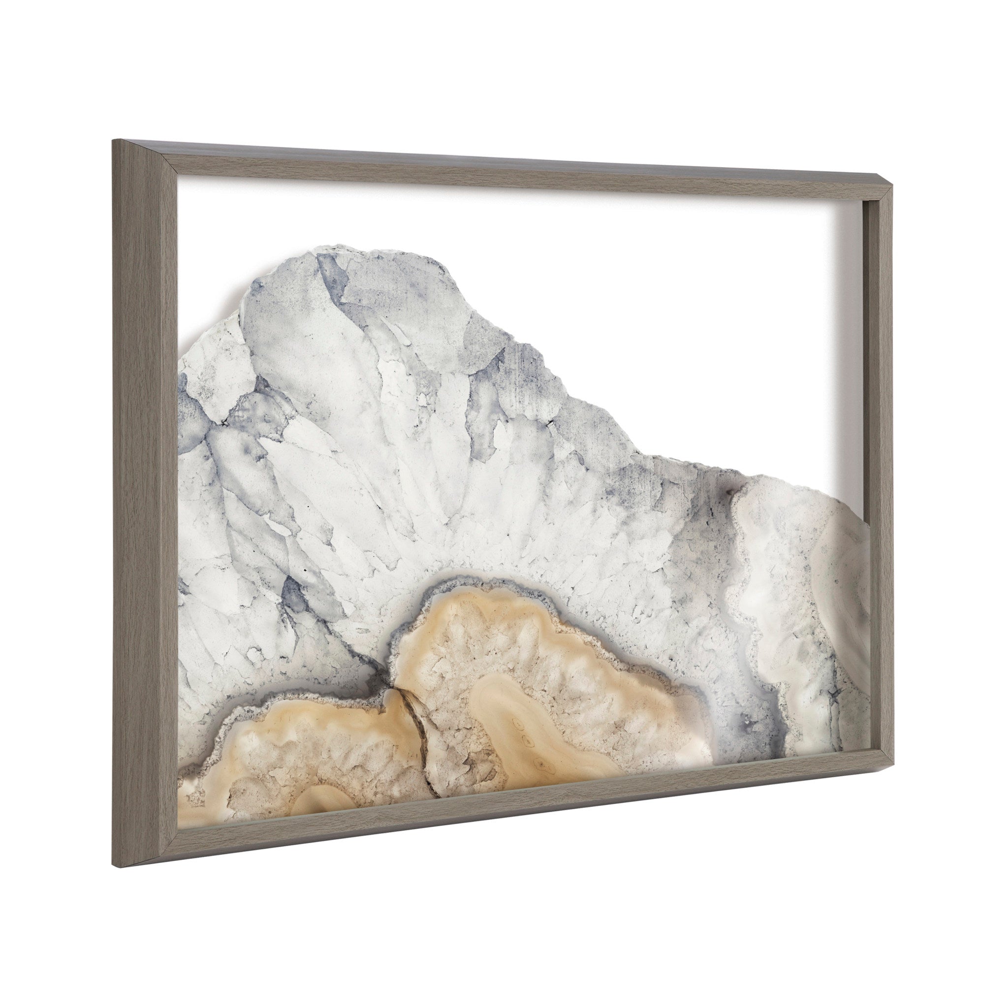 Blake Elements of Old II Framed Printed Glass by Emiko and Mark Franzen of F2Images