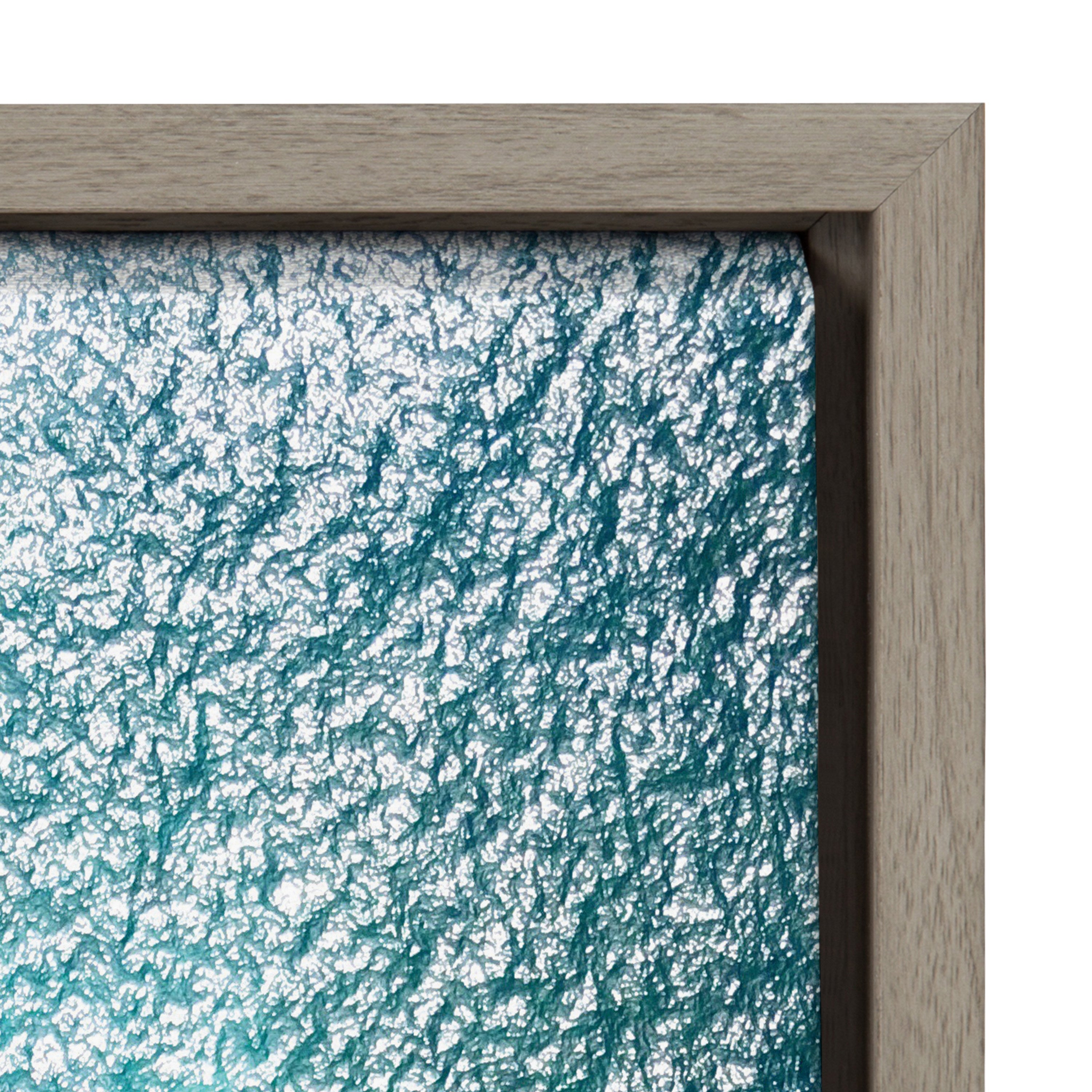 Sylvie Maui Black Sand Beach 1 Framed Canvas by Rachel Bolgov
