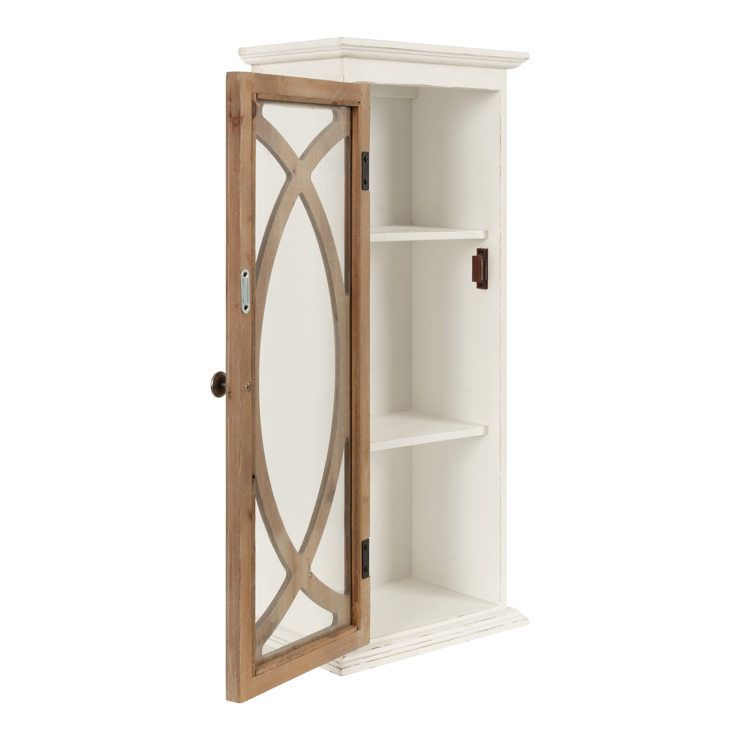 Quinlan Decorative Wood Wall Cabinet