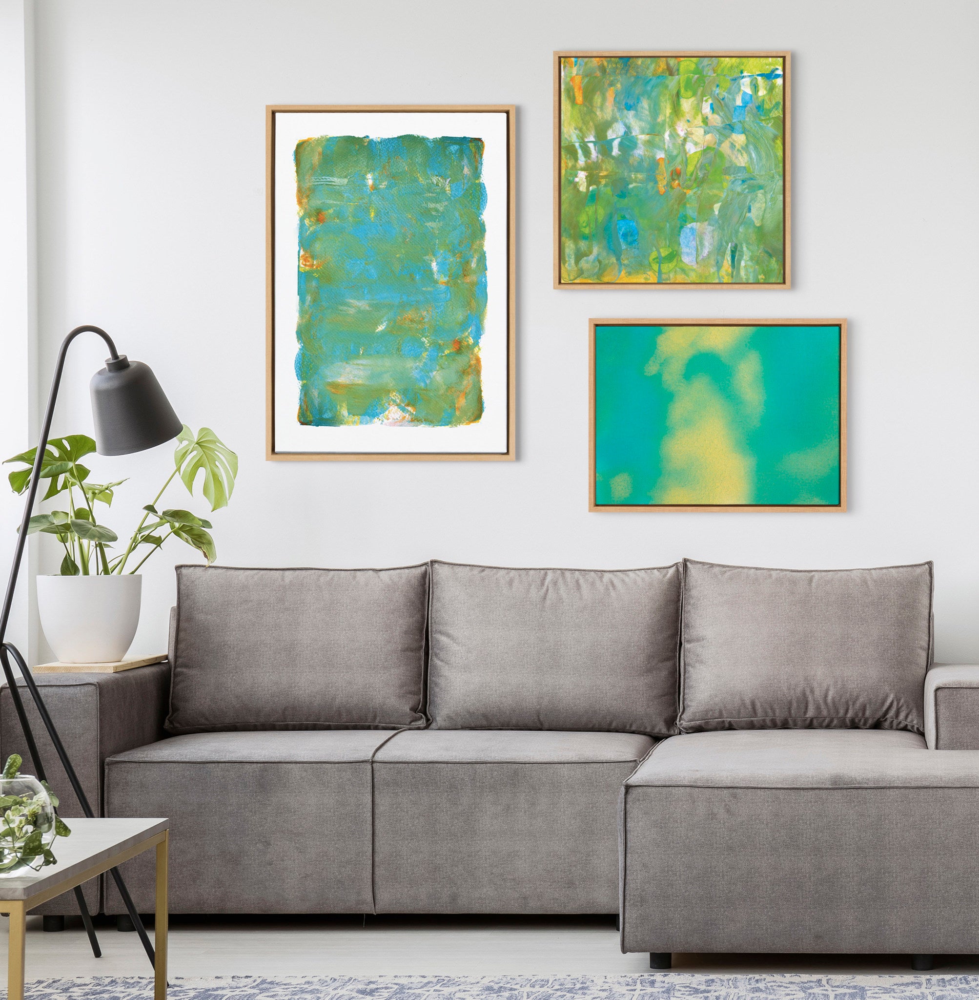 Sylvie Jungle Framed Canvas by Mentoring Positives