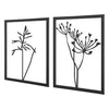 Malak Metal Framed Wall Art Set