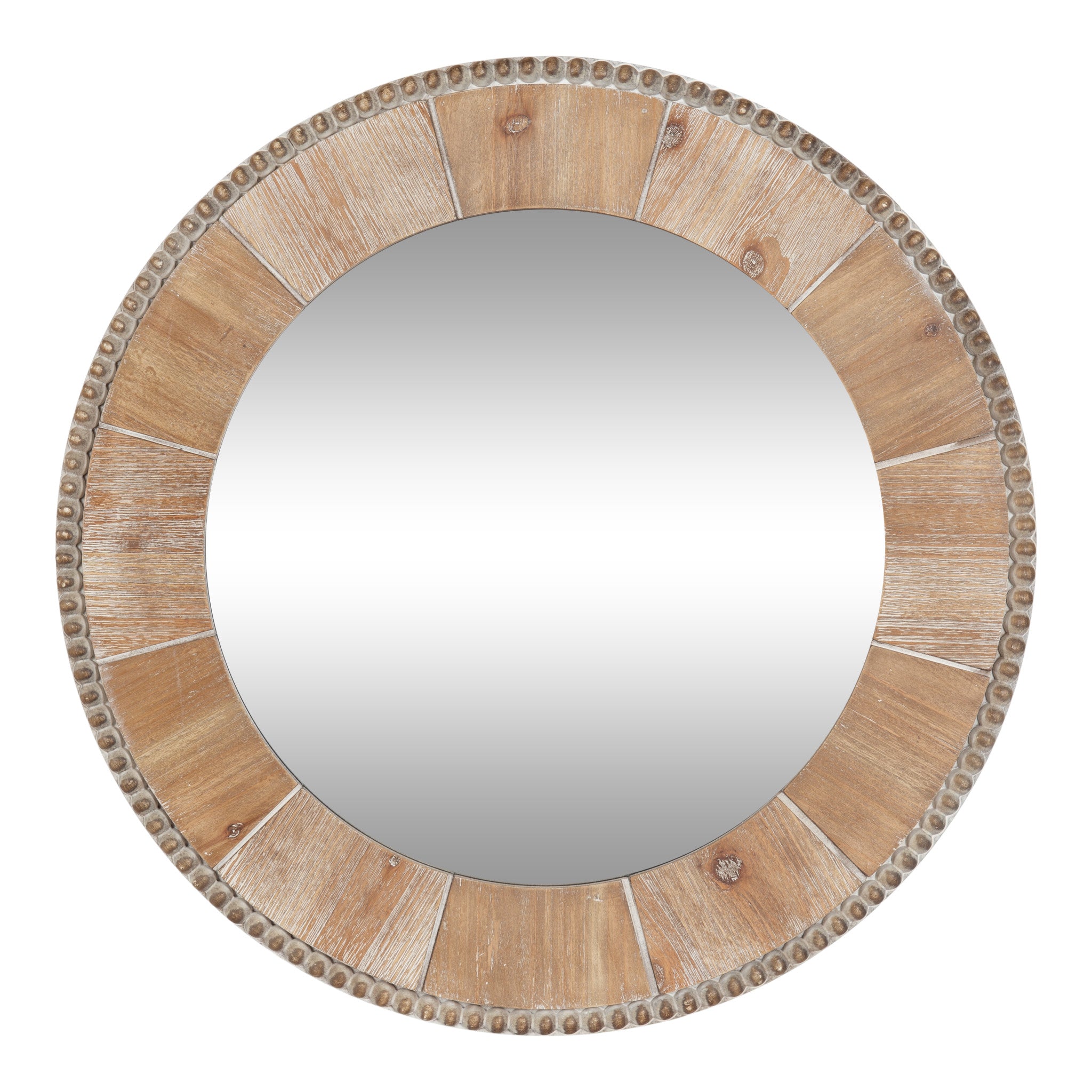 Calona Pieced Decorative Round Mirror