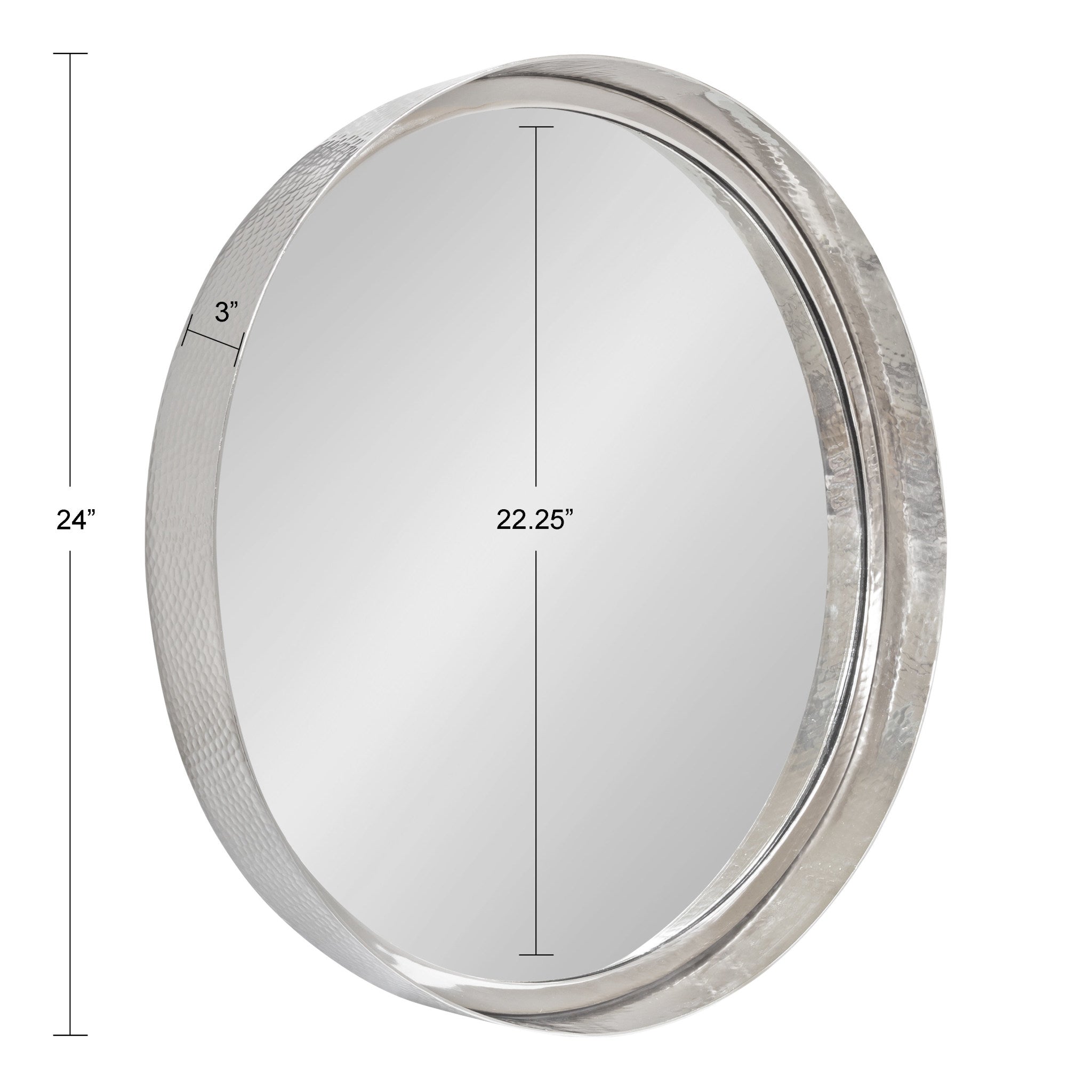 Samana Modern Round Mirror