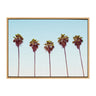 Sylvie Five Palms Framed Canvas by Simon Te