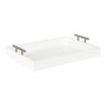Lipton Decorative Wood Tray with Metal Handles