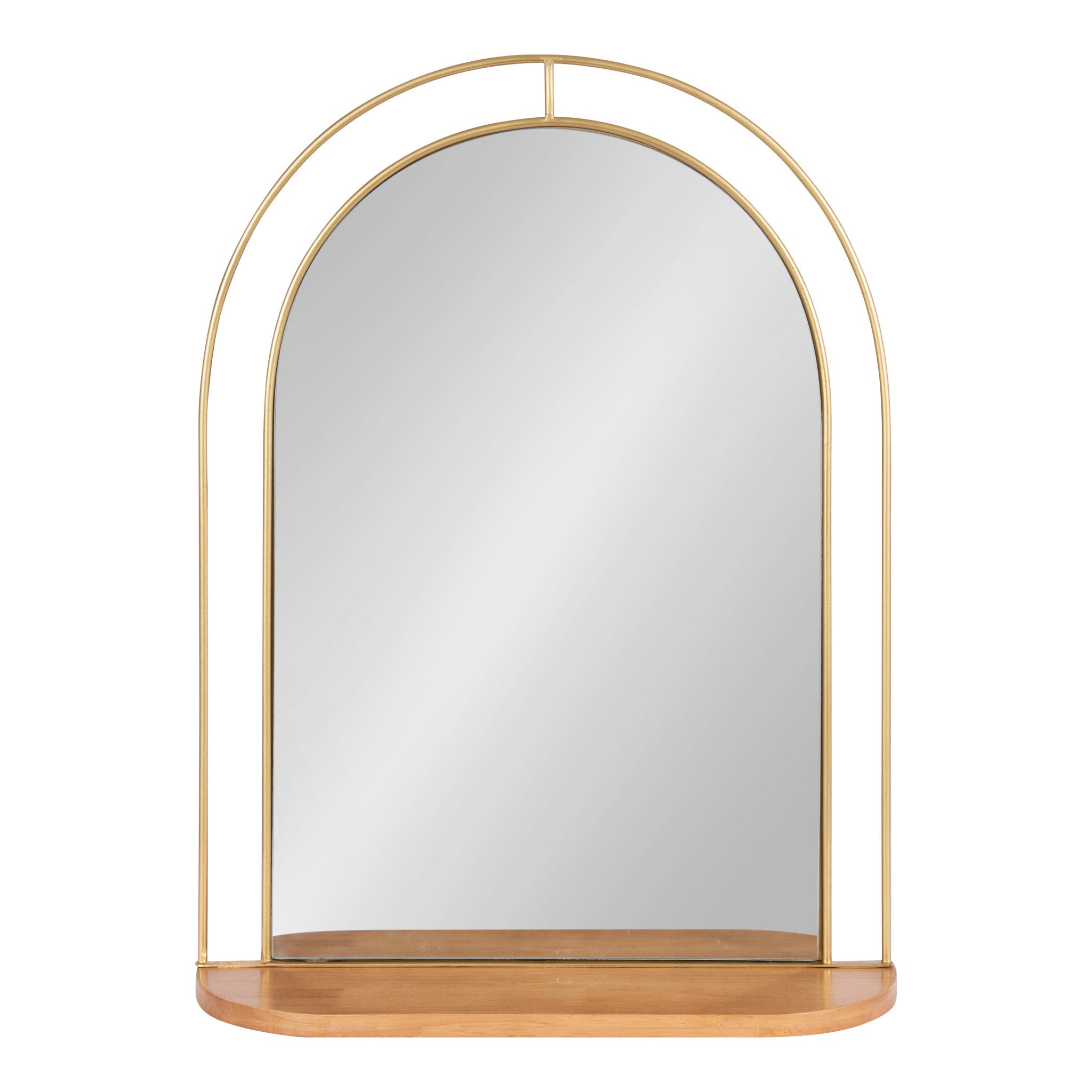 Reverie Framed Wall Mirror with Shelf