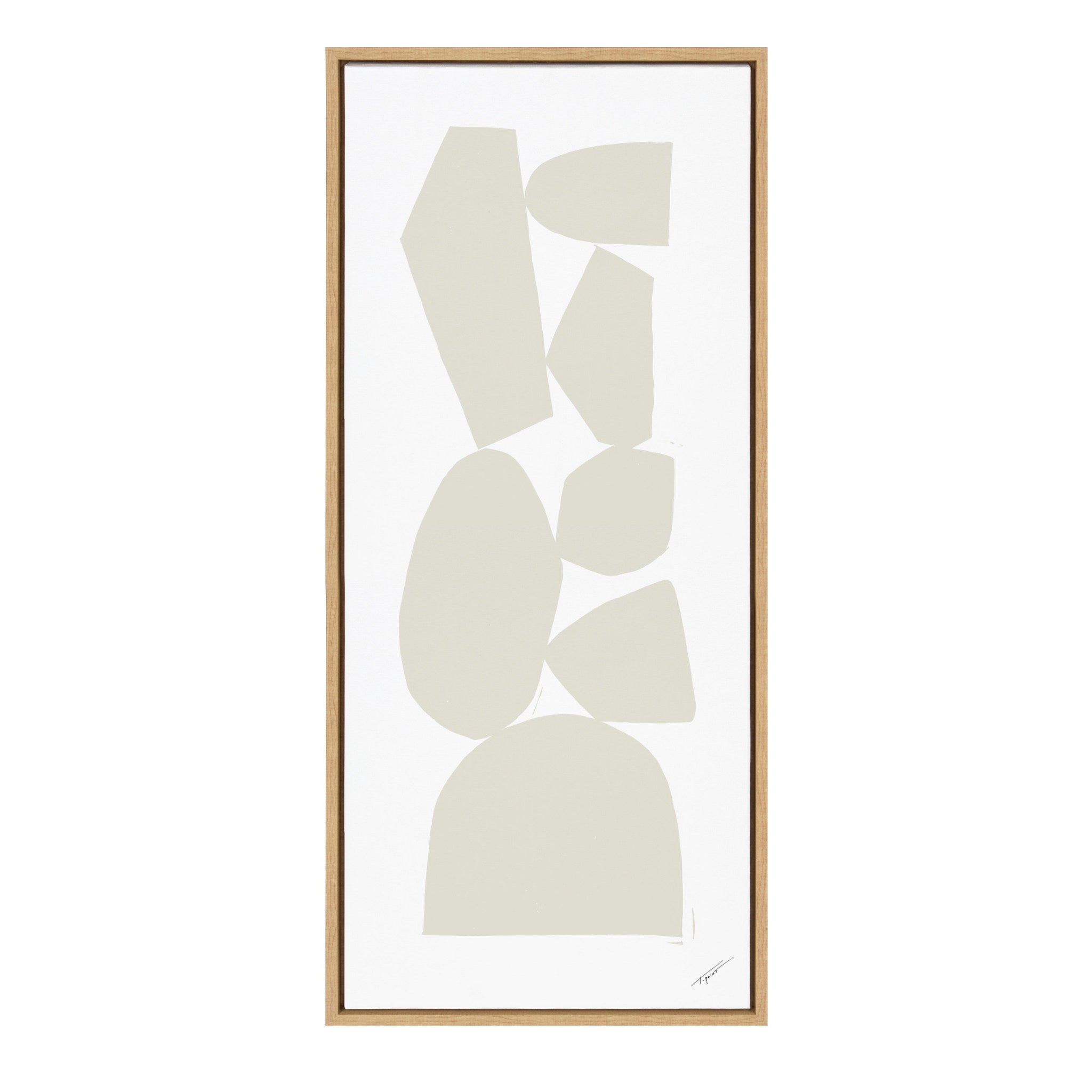 Sylvie Constructed IV Framed Canvas by Statement Goods
