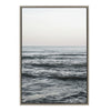 Sylvie Calm Ocean Vibes Framed Canvas by Vidal Hernandez
