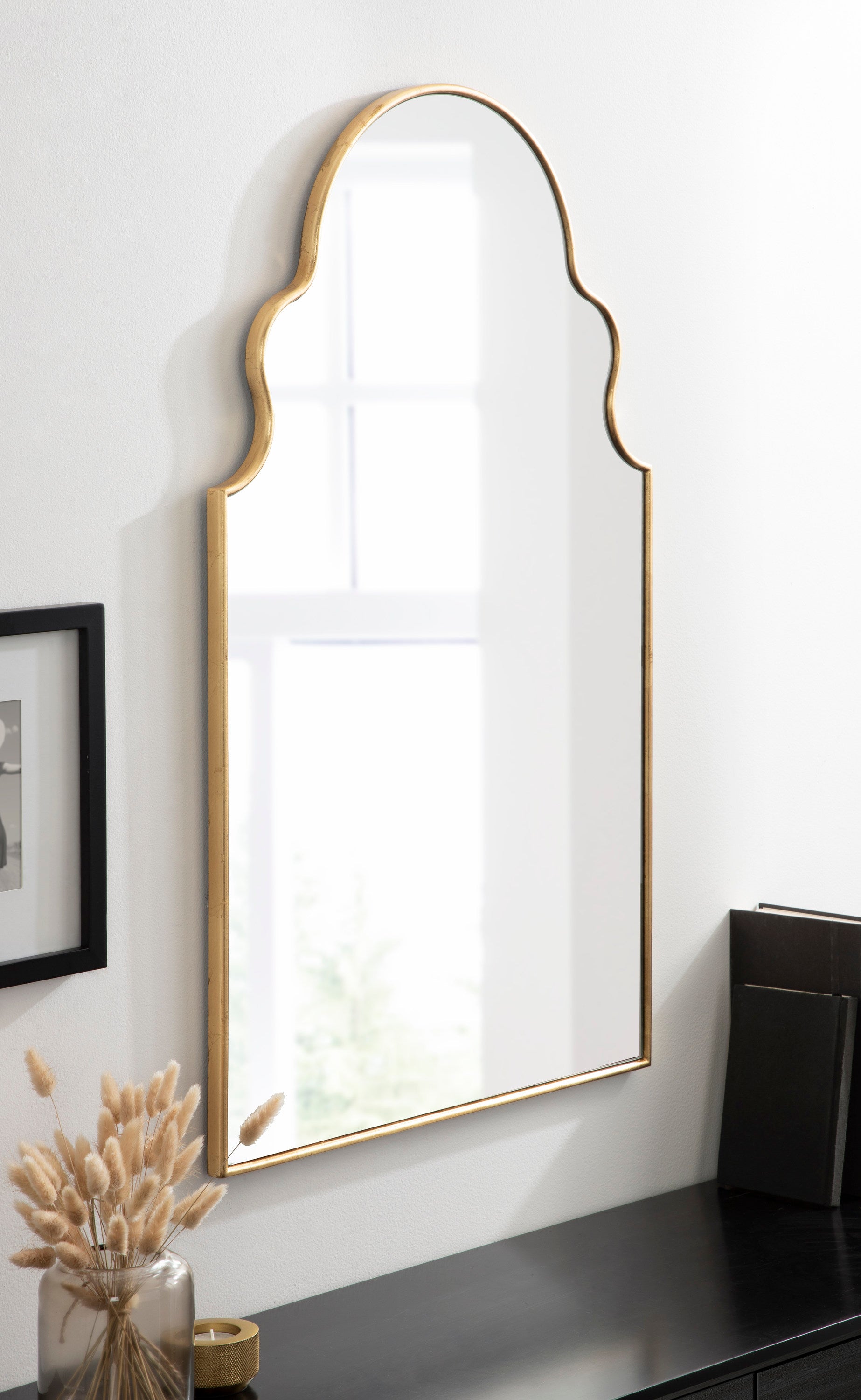 Vania Moroccan Arch Wall Mirror