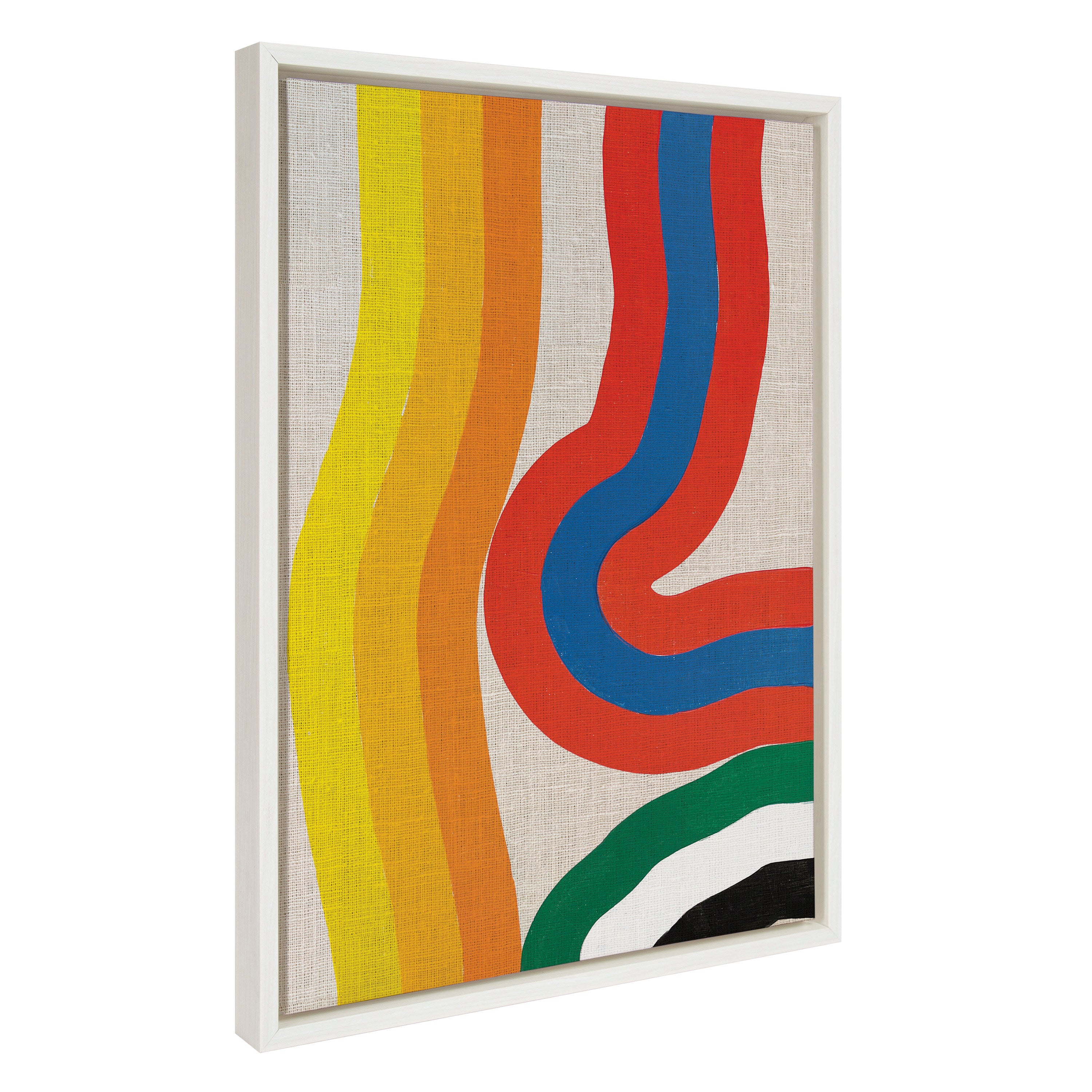 Sylvie It Depends on What You See Framed Canvas by Amber Vittoria