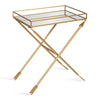 Madeira Arrow Mirrored Tray Top Table