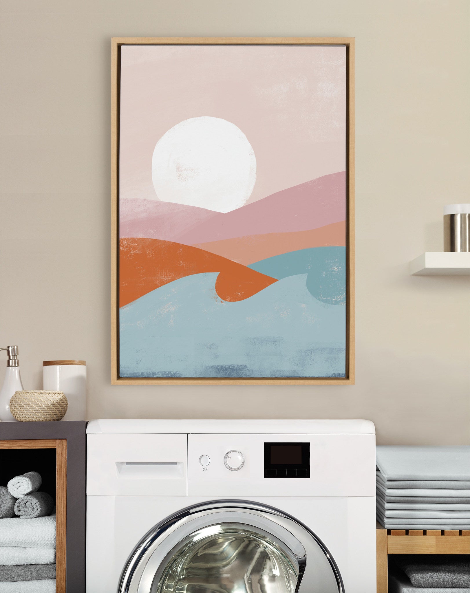 Sylvie Endless Summer Vertical Framed Canvas by Kate Aurelia Holloway