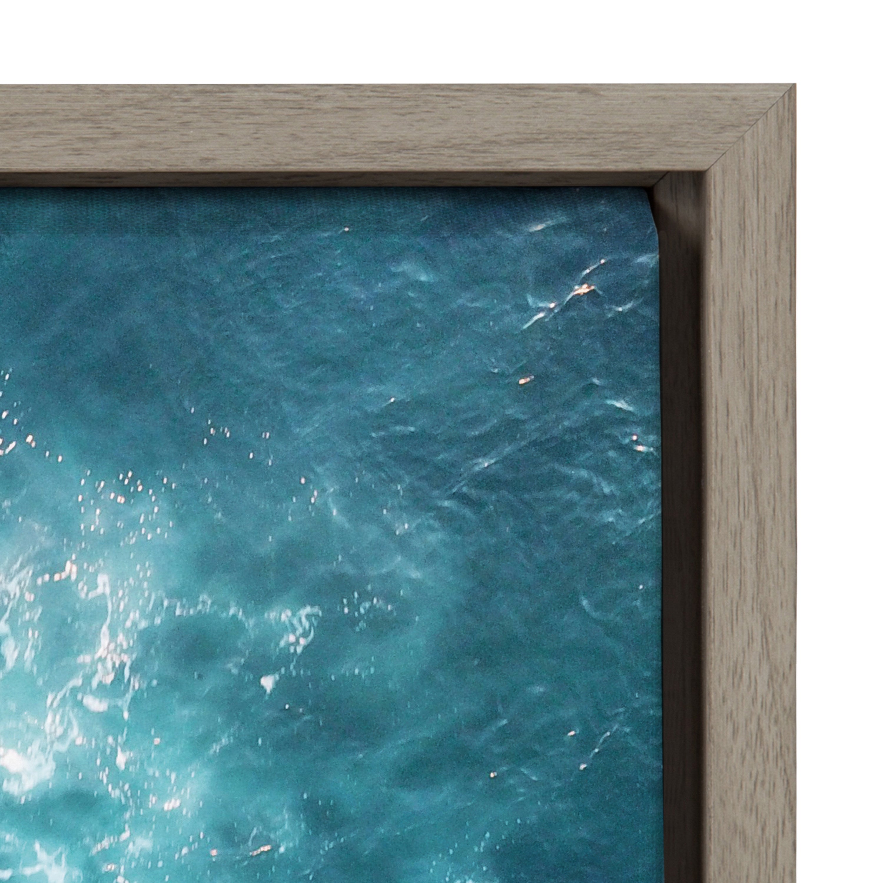 Sylvie La Jolla 7 Framed Canvas by Rachel Bolgov