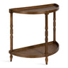 Bellport Wood Console Table with Shelf