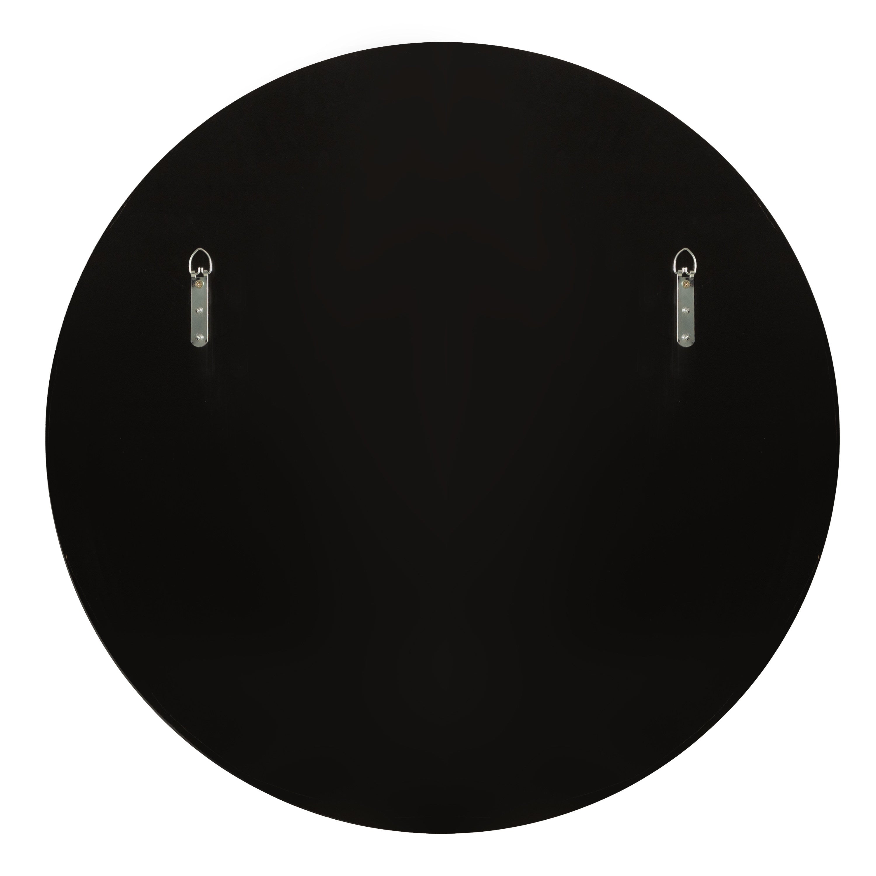 Gwendolyn Round Beaded Accent Wall Mirror
