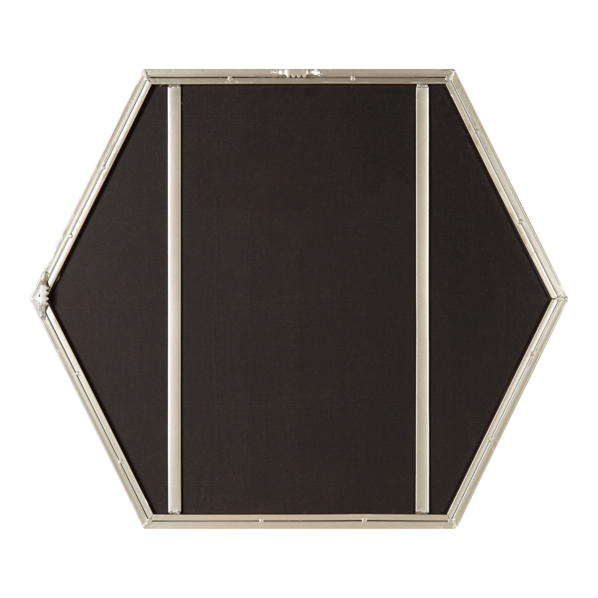 McNeer Hexagon Metal Wall Mirror