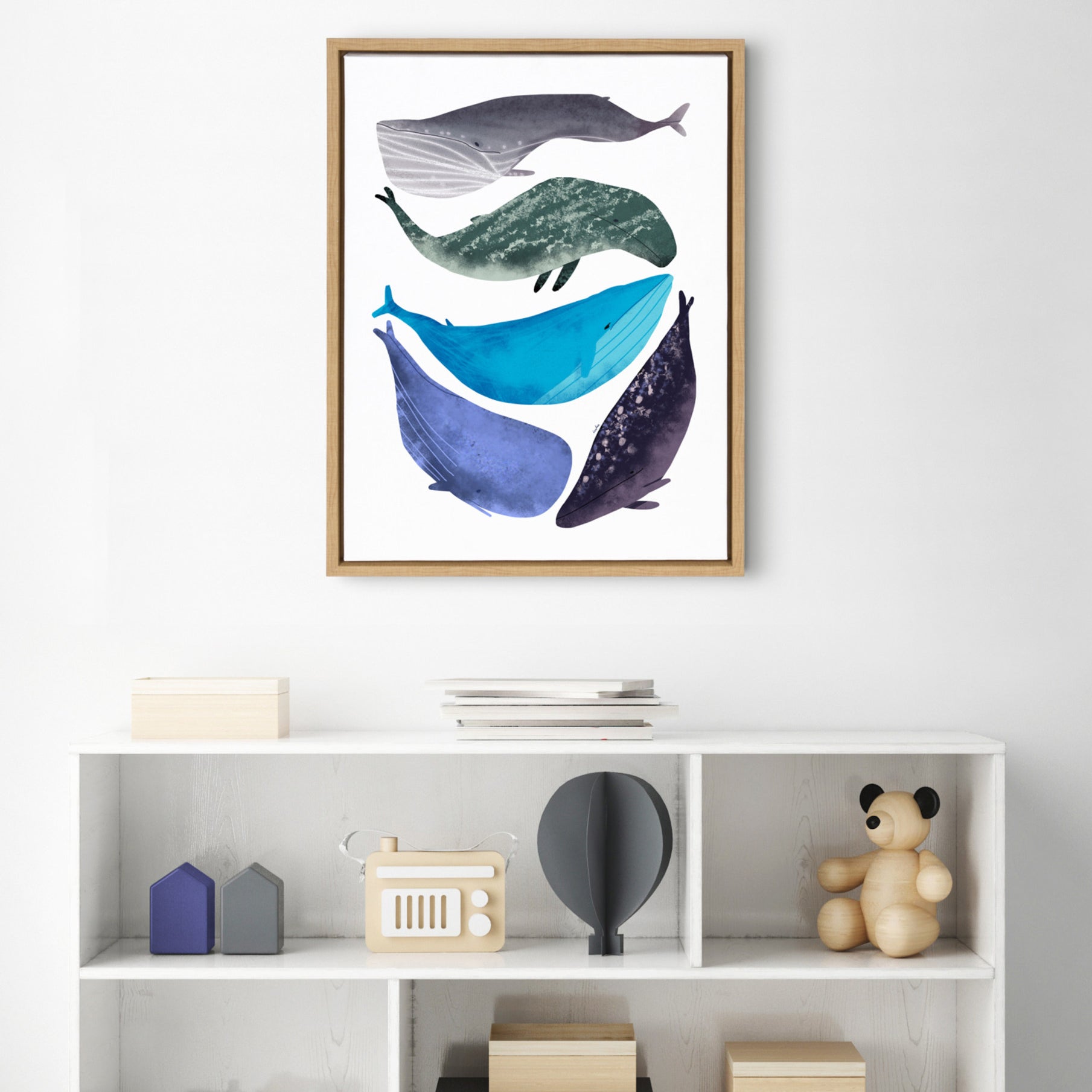 Framed Canvas, Coastal, Natural